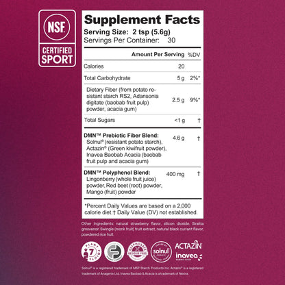 38TERA DMN Daily Microbiome Nutrition Fiber Powder